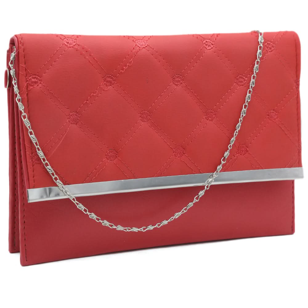 Women's Clutch - Red, Women, Clutches, Chase Value, Chase Value