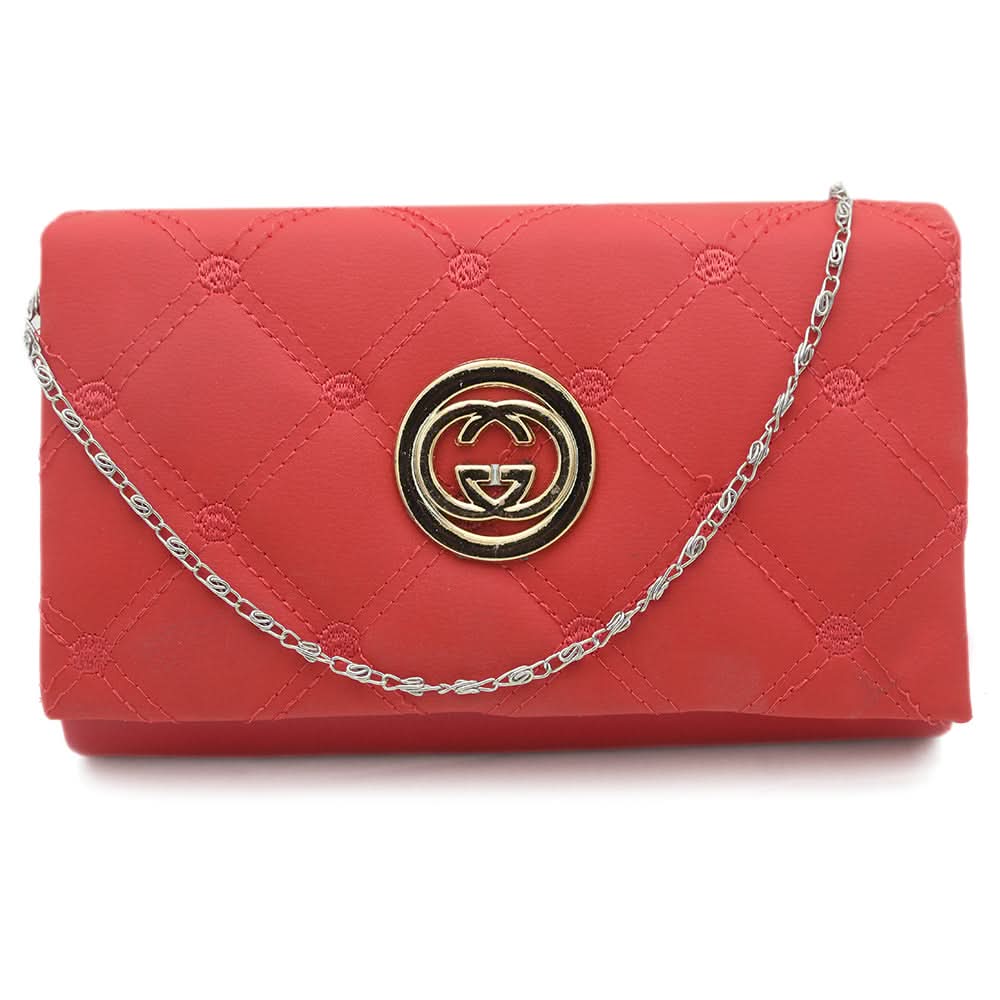 Women's Clutch - Red, Women, Clutches, Chase Value, Chase Value
