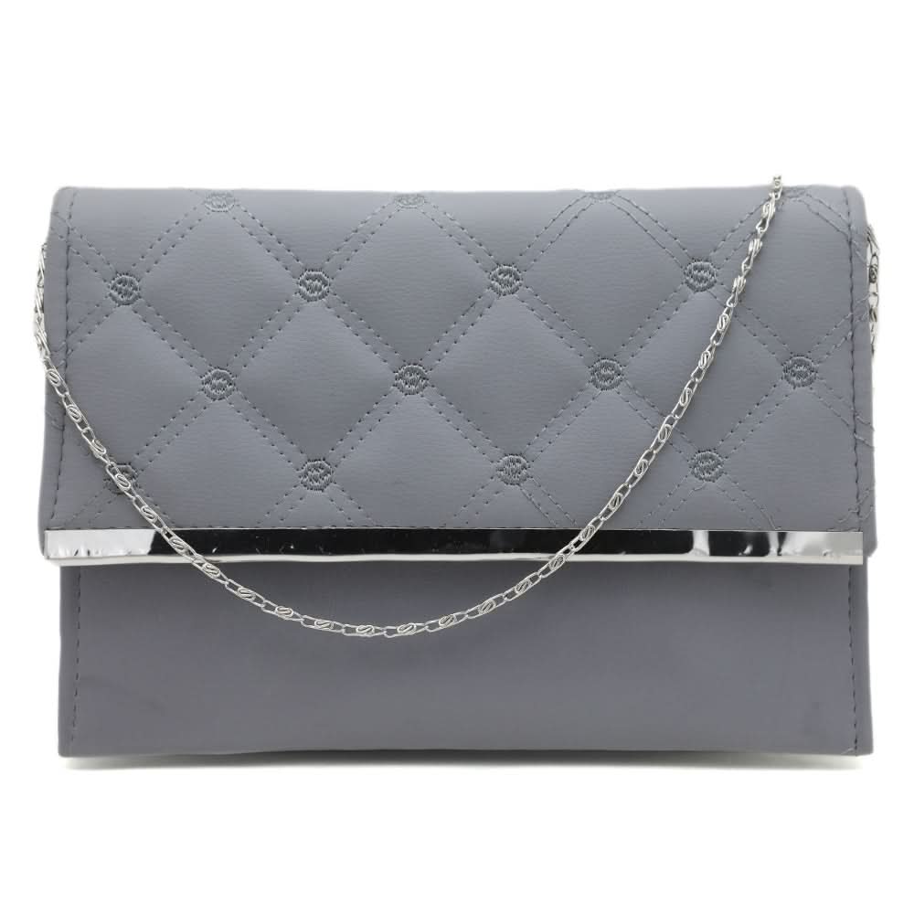 Women's Clutch - Grey, Women, Clutches, Chase Value, Chase Value