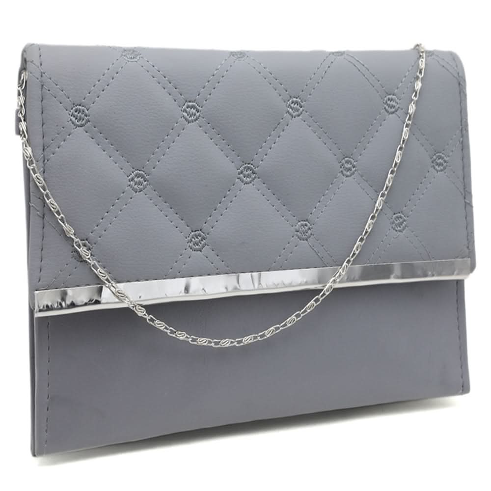 Women's Clutch - Grey, Women, Clutches, Chase Value, Chase Value