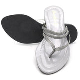 Women's Slippers R-209 - Silver, Women, Slippers, Chase Value, Chase Value