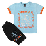 Boys Half Sleeves Short Suit - Blue, Kids, Boys Sets And Suits, Chase Value, Chase Value