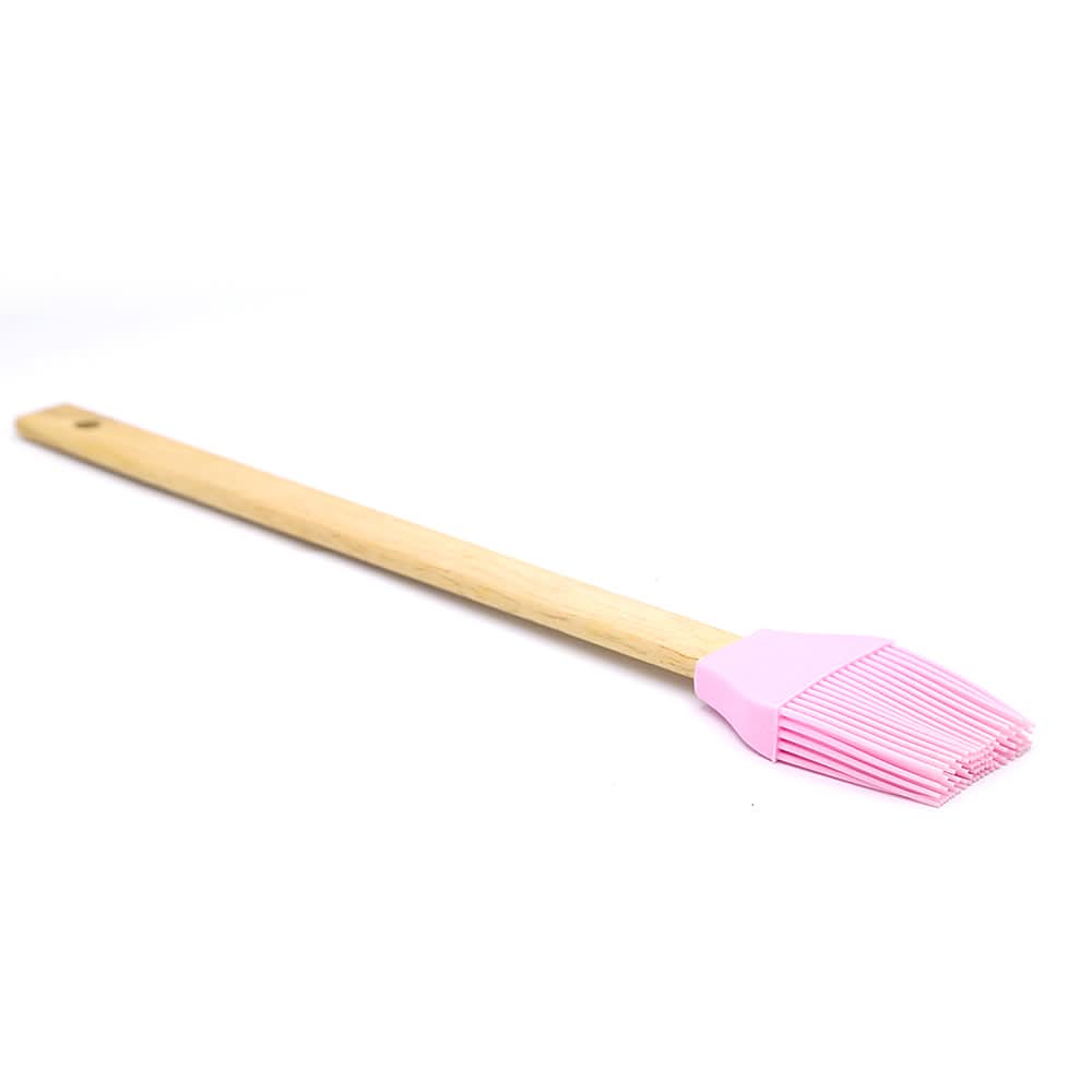 Oil Brush Wood Small - Pink, Home & Lifestyle, Kitchen Tools And Accessories, Chase Value, Chase Value