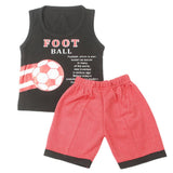 Boys Half Sleeves Short Suit - Black, Kids, Boys Sets And Suits, Chase Value, Chase Value