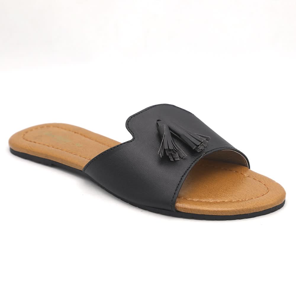 Women's Slipper (W-505) - Black, Women, Slippers, Chase Value, Chase Value