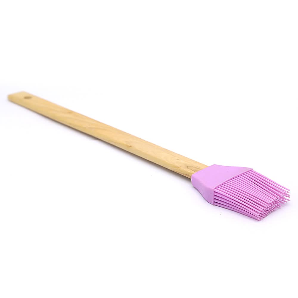Oil Brush Wood Small - Purple, Home & Lifestyle, Kitchen Tools And Accessories, Chase Value, Chase Value