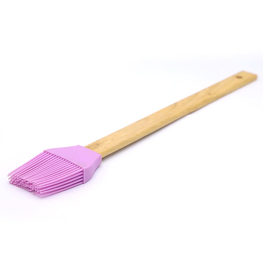 Oil Brush Wood Small - Purple, Home & Lifestyle, Kitchen Tools And Accessories, Chase Value, Chase Value