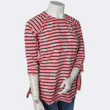 Women's Full Sleeves Knitted Top - Peach, Women, T-Shirts And Tops, Chase Value, Chase Value