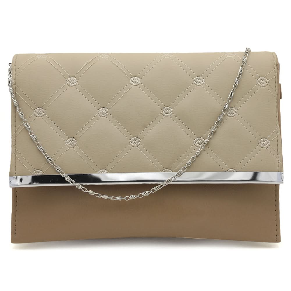 Women's Clutch - Beige, Women, Clutches, Chase Value, Chase Value