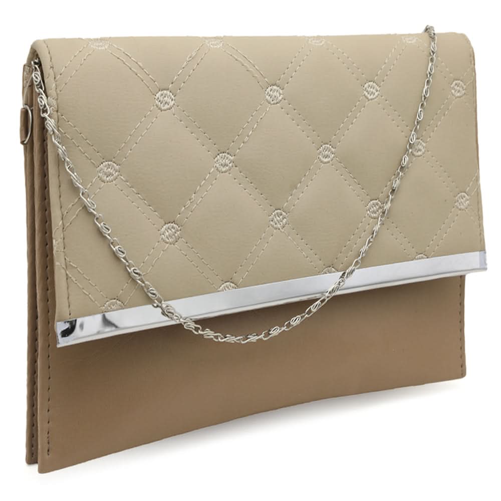 Women's Clutch - Beige, Women, Clutches, Chase Value, Chase Value