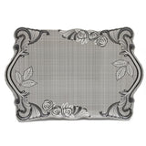 Flower Emboss Tray Small - Grey, Home & Lifestyle, Serving And Dining, Chase Value, Chase Value