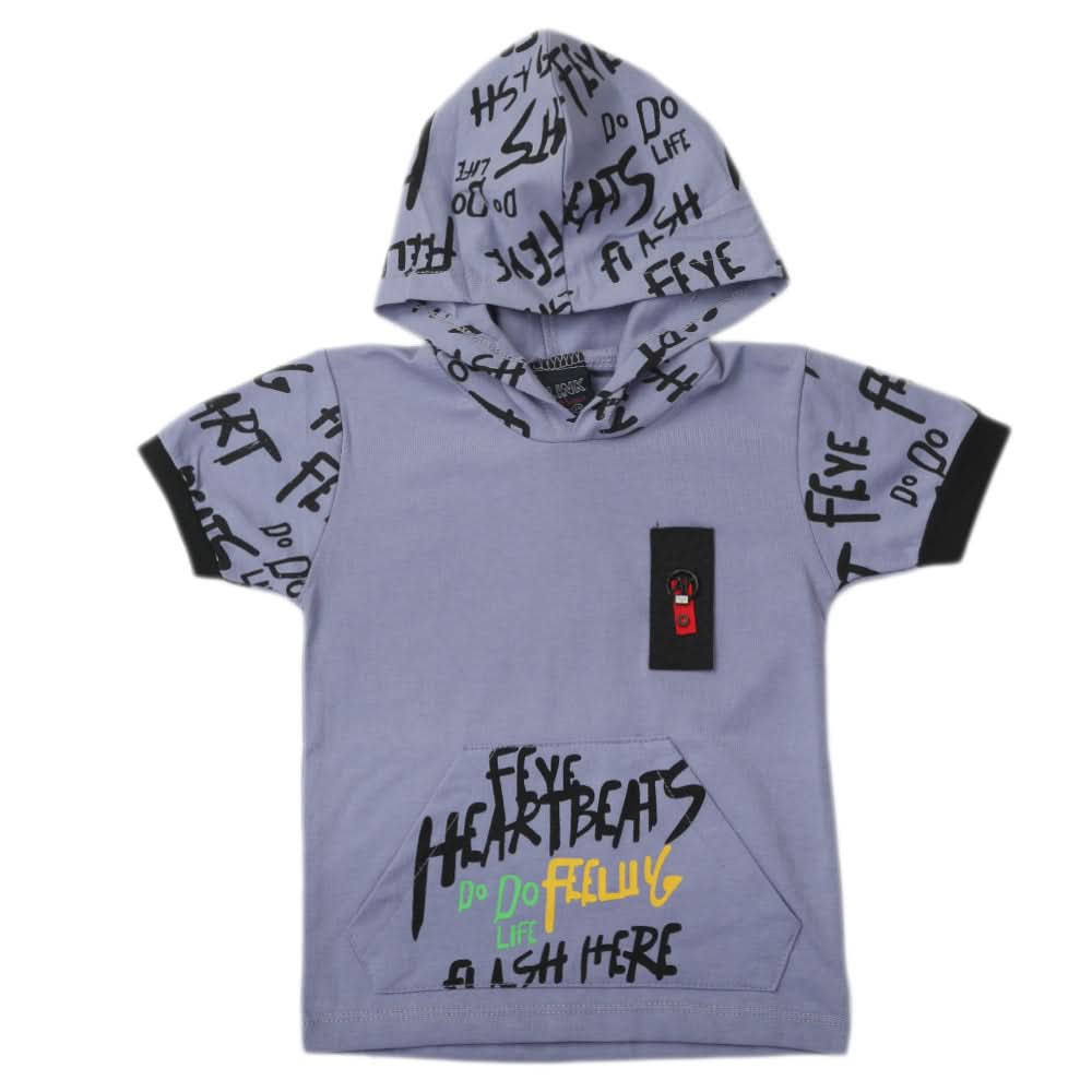 Boys Hoodie T-Shirts - Purple, Boys T-Shirts, Chase Value, Chase Value
