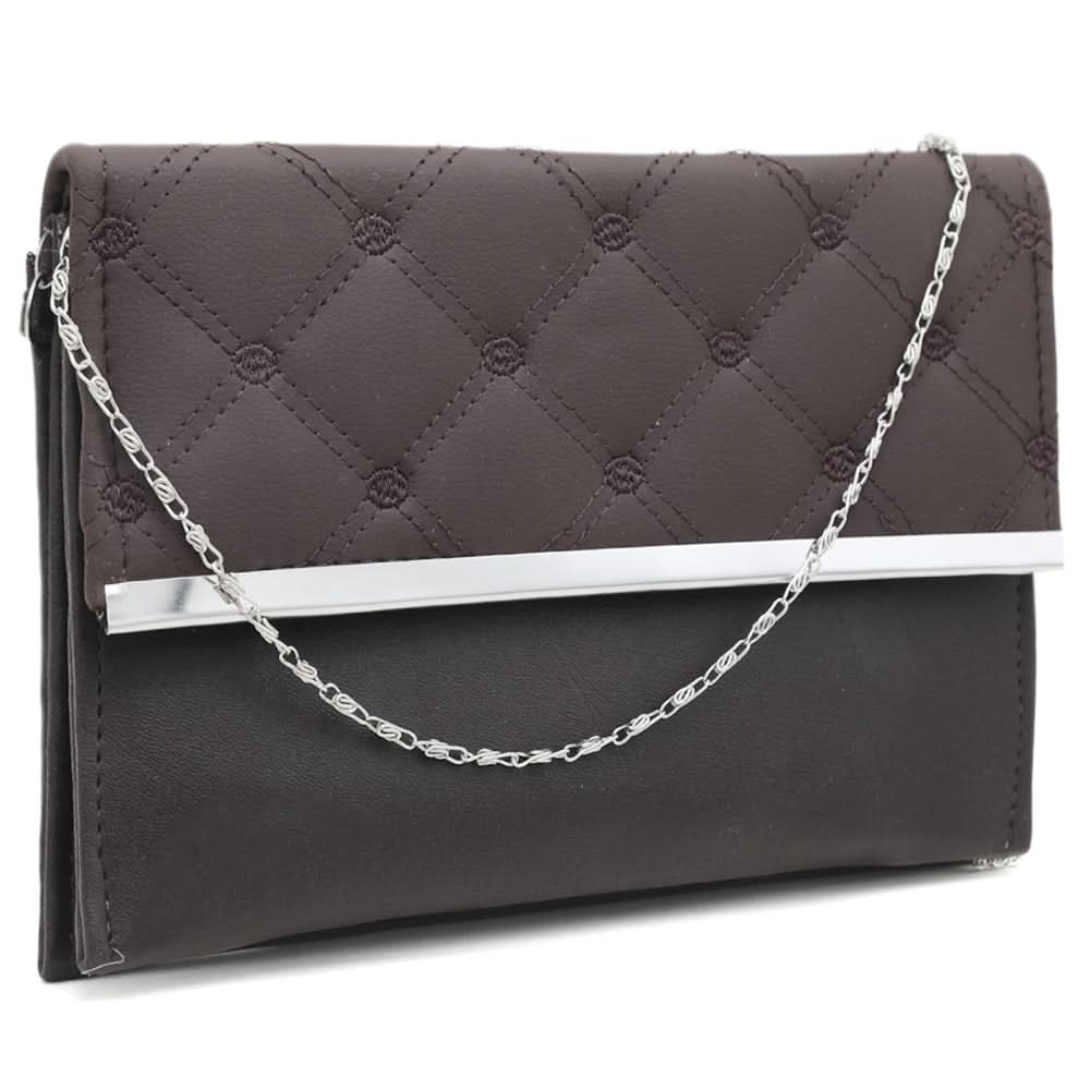 Women's Clutch - Coffee, Women, Clutches, Chase Value, Chase Value