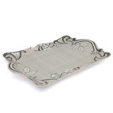 Flower Emboss Tray Small - Grey, Home & Lifestyle, Serving And Dining, Chase Value, Chase Value