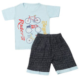 Boys Half Sleeves Short Suit - Blue, Kids, Boys Sets And Suits, Chase Value, Chase Value