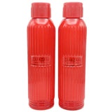 Water Bottle Pack Of 2 - Red, Home & Lifestyle, Glassware & Drinkware, Chase Value, Chase Value