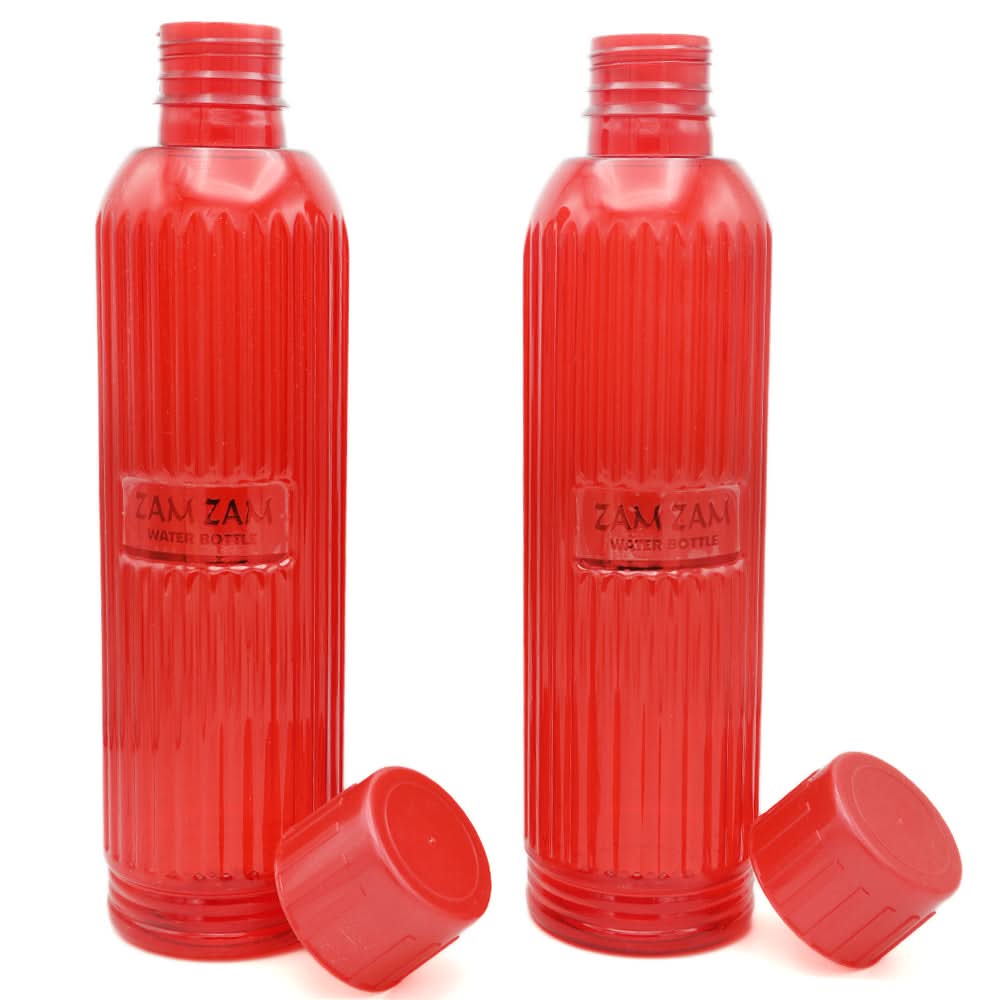 Water Bottle Pack Of 2 - Red, Home & Lifestyle, Glassware & Drinkware, Chase Value, Chase Value