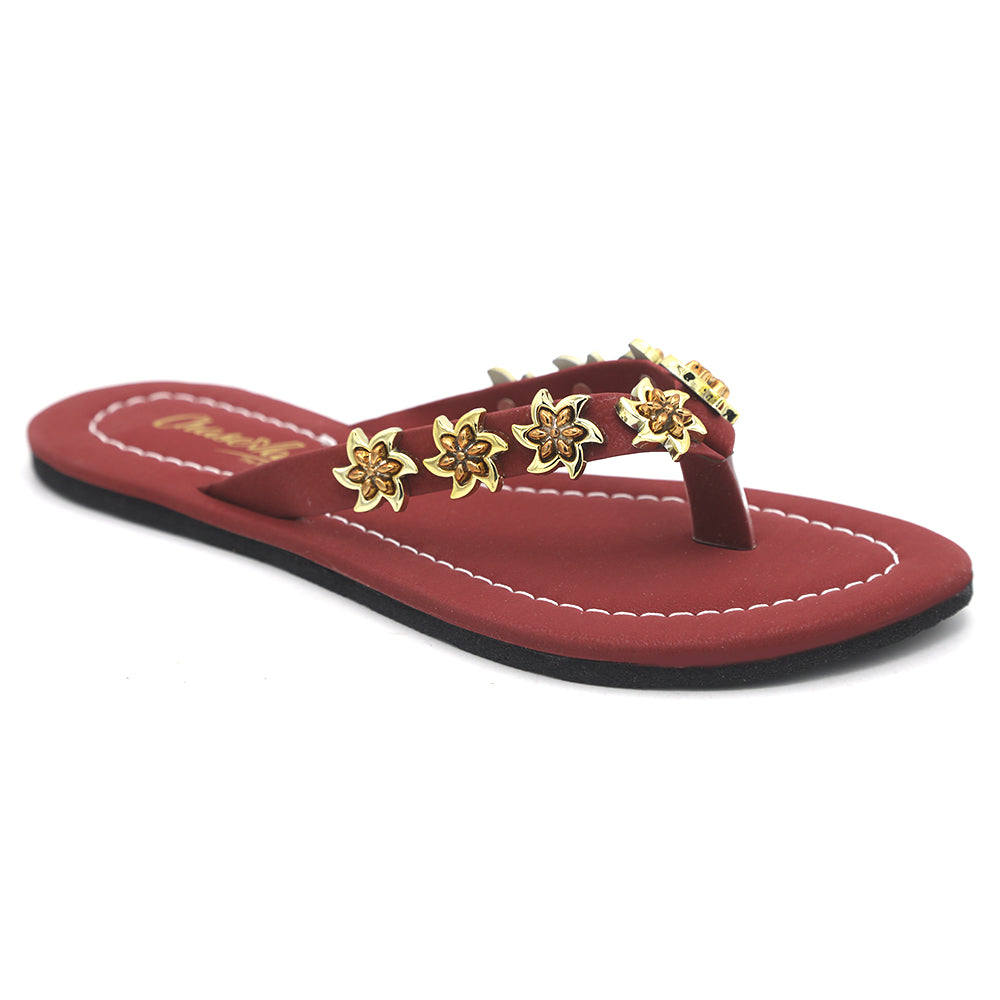 Girls Slippers - Maroon, Kids, Girls Slippers, Chase Value, Chase Value