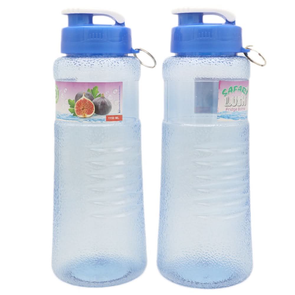 Pack of 2 Water Bottles - Blue, Home & Lifestyle, Glassware & Drinkware, Chase Value, Chase Value