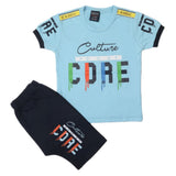 Boys Half Sleeves Short Suit - Blue, Kids, Boys Sets And Suits, Chase Value, Chase Value