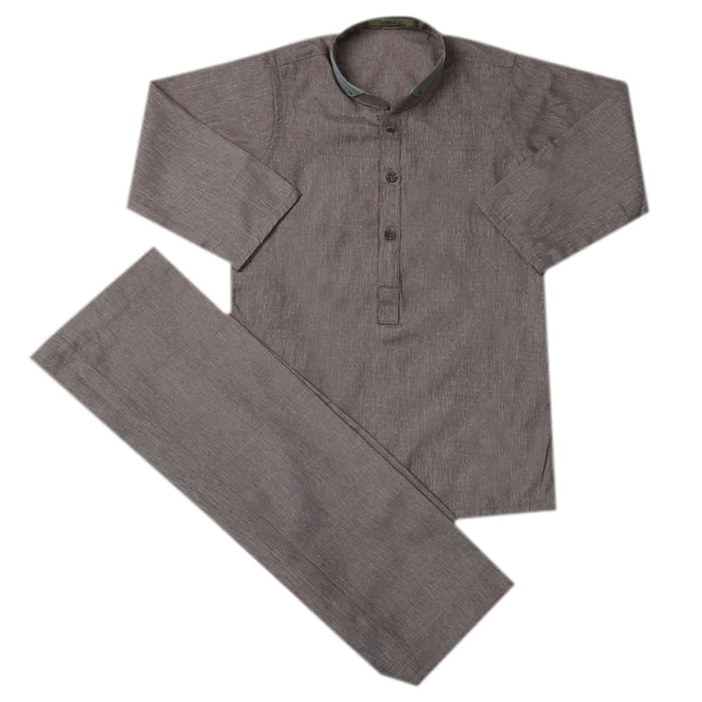 Boys Mashriq Kurta Shalwar - Purple, Kids, Boys Shalwar Kameez, Chase Value, Chase Value