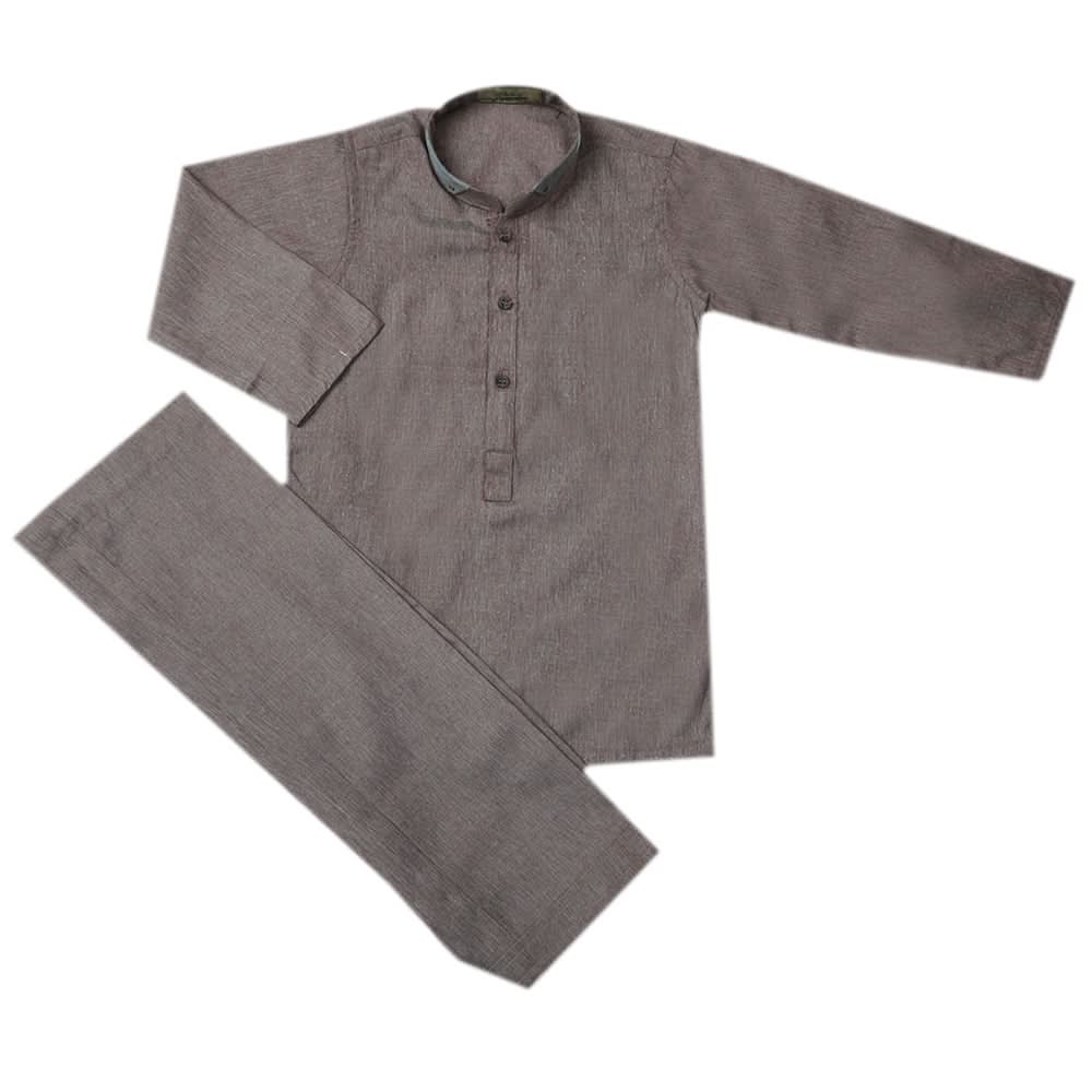 Boys Mashriq Kurta Shalwar - Purple, Kids, Boys Shalwar Kameez, Chase Value, Chase Value