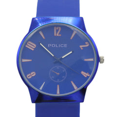 Men's Police Watch - Royal Blue, Men, Watches, Chase Value, Chase Value