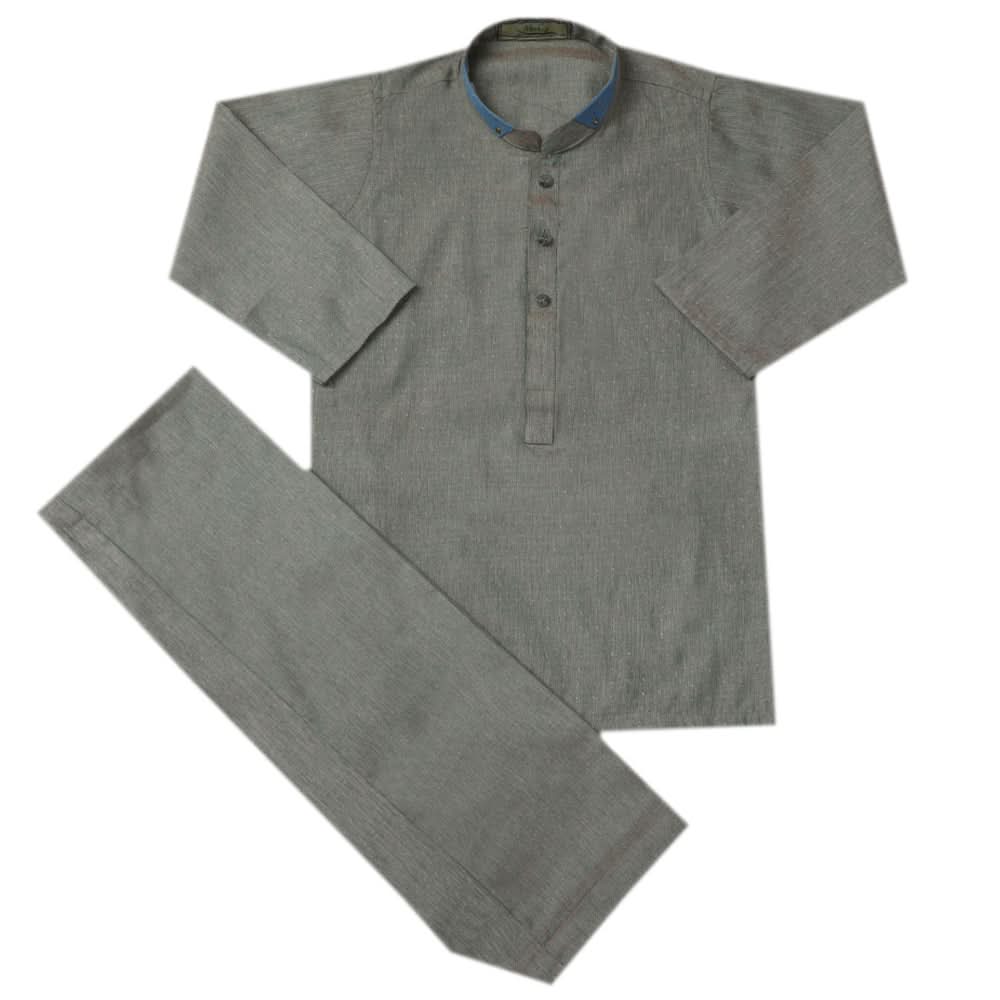 Boys Mashriq Kurta Shalwar - Green, Boys Shalwar Kameez, Chase Value, Chase Value