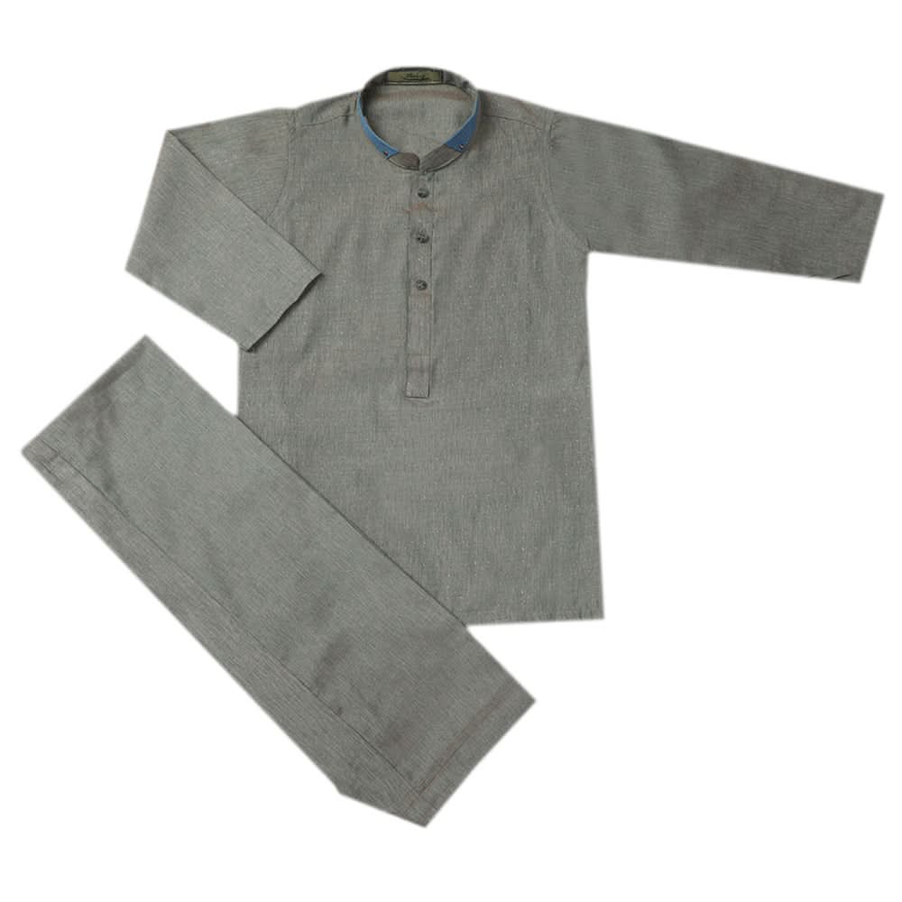 Boys Mashriq Kurta Shalwar - Green, Boys Shalwar Kameez, Chase Value, Chase Value