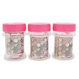 Grip Storage Jar 3Pcs Set - Pink, Home & Lifestyle, Storage Boxes, Chase Value, Chase Value