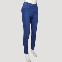 Women's Denim Jagging Pant - Royal Blue, Women, Pants & Tights, Chase Value, Chase Value