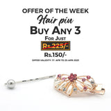 Women's Hair Pin & Clip - Pink, Women, Hair And Head Jewellery, Chase Value, Chase Value