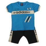Boys Half Sleeves Short Suit - Blue, Kids, Boys Sets And Suits, Chase Value, Chase Value