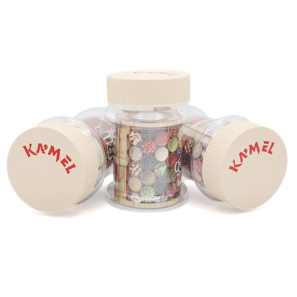 Grip Storage Jar 3Pcs Set - Fawn, Home & Lifestyle, Storage Boxes, Chase Value, Chase Value