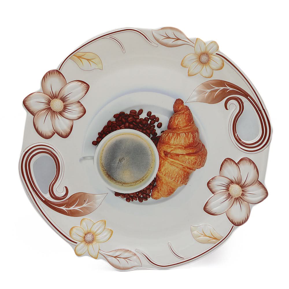 Emboss Thaal Medium - Multi, Home & Lifestyle, Serving And Dining, Chase Value, Chase Value