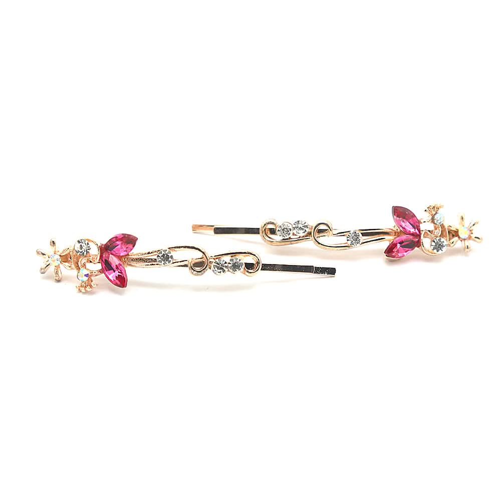 Women's Hair Pin & Clip - Pink, Women, Hair And Head Jewellery, Chase Value, Chase Value
