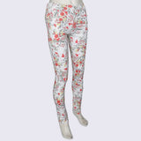 Women's Cotton Printed Pant - White, Women, Pants & Tights, Chase Value, Chase Value