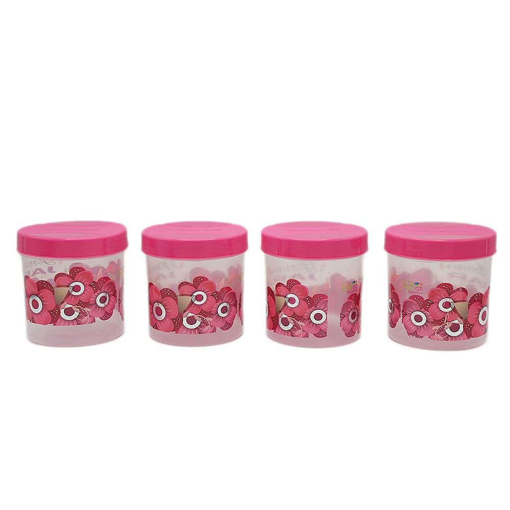 Mini Jar Net 4Pc - Light Pink, Home & Lifestyle, Storage Boxes, Chase Value, Chase Value
