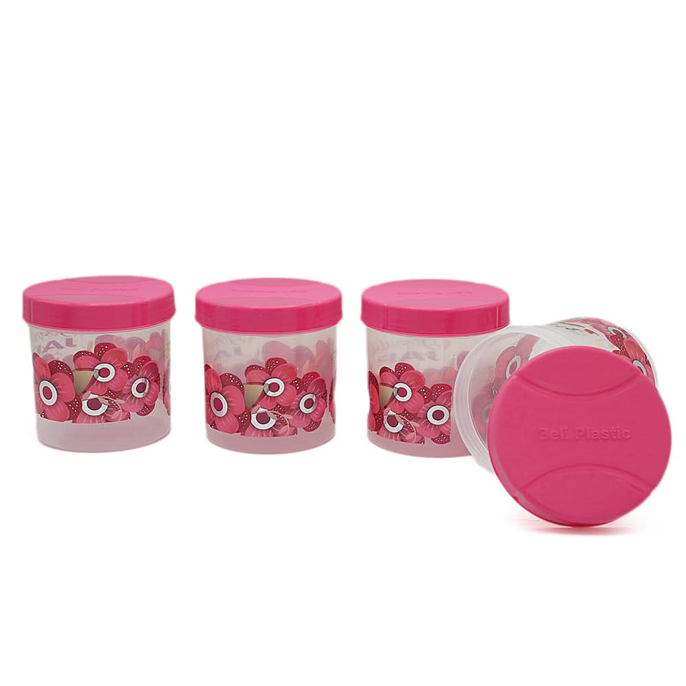 Mini Jar Net 4Pc - Light Pink, Home & Lifestyle, Storage Boxes, Chase Value, Chase Value