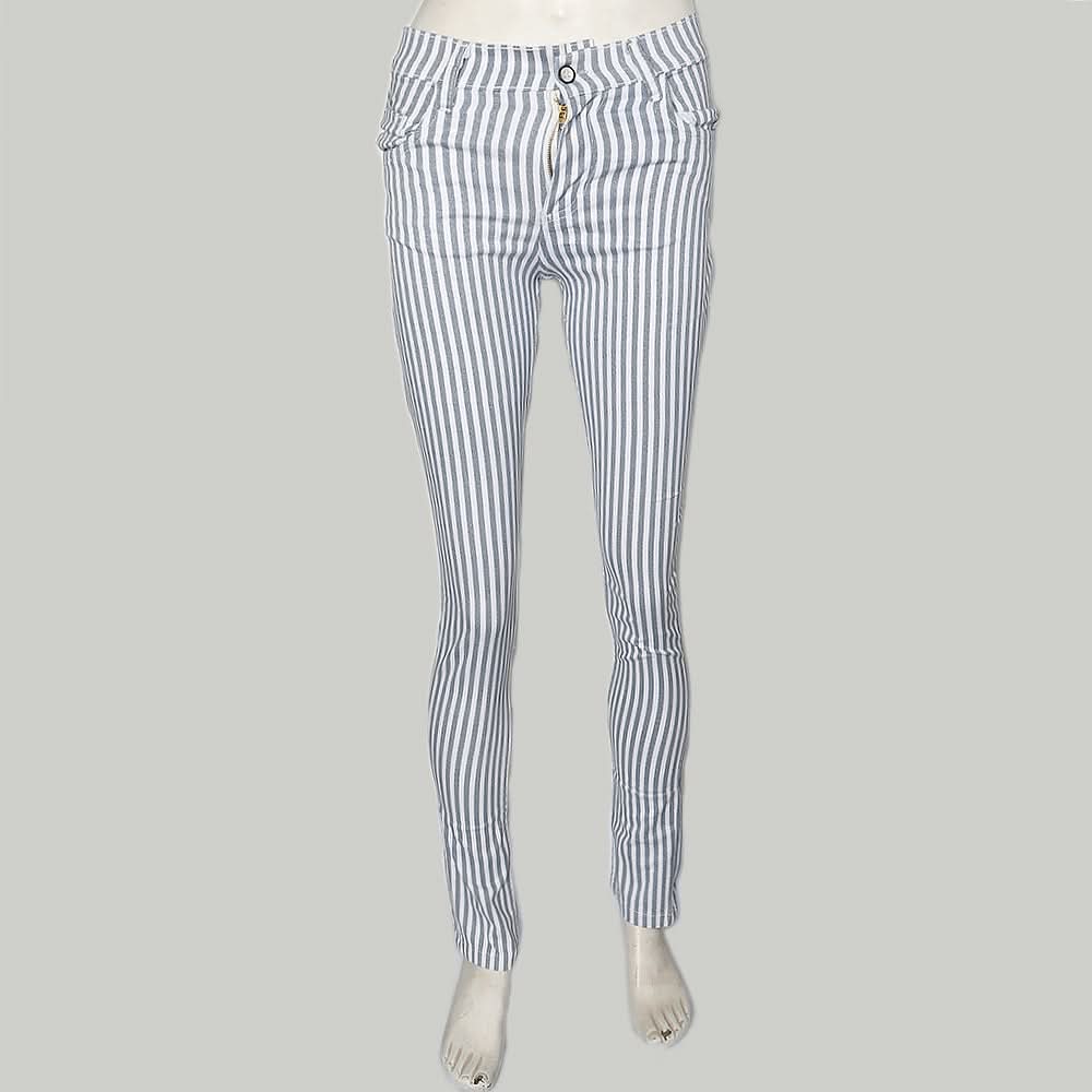 Women's Cotton Printed Pant - Navy Blue, Women, Pants & Tights, Chase Value, Chase Value