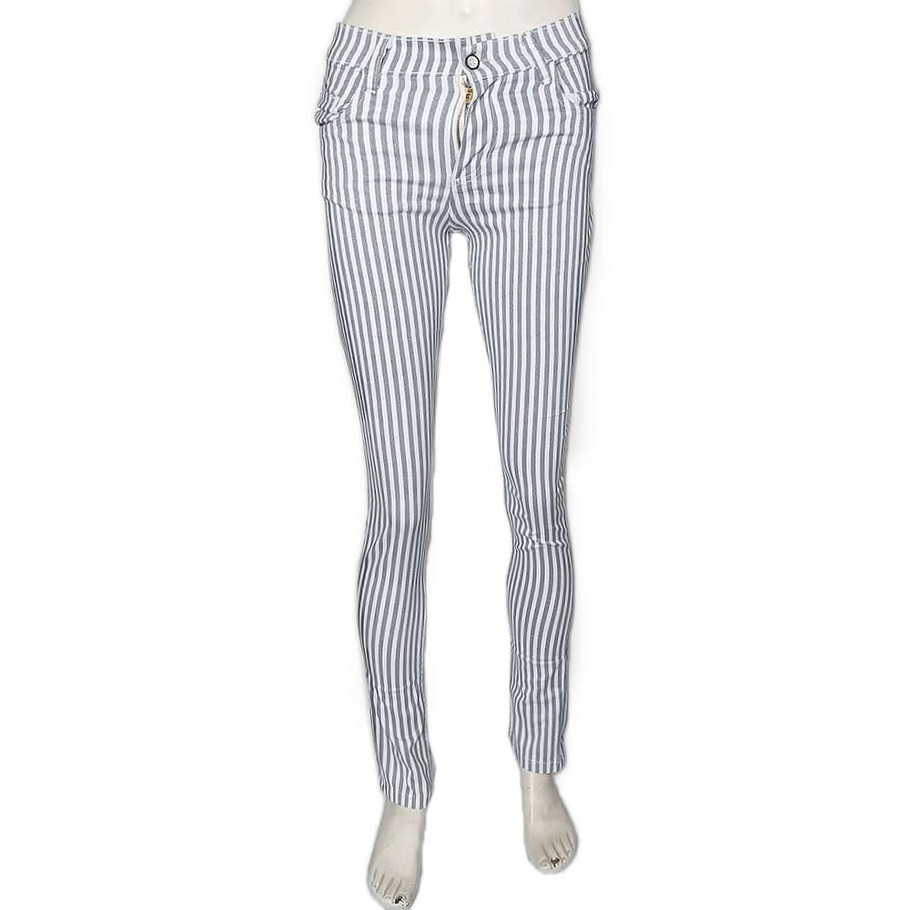 Women's Cotton Printed Pant - Navy Blue, Women, Pants & Tights, Chase Value, Chase Value