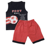 Boys Half Sleeves Short Suit - Navy Blue, Kids, Boys Sets And Suits, Chase Value, Chase Value
