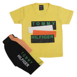 Boys Half Sleeves Short Suit - Yellow, Kids, Boys Sets And Suits, Chase Value, Chase Value