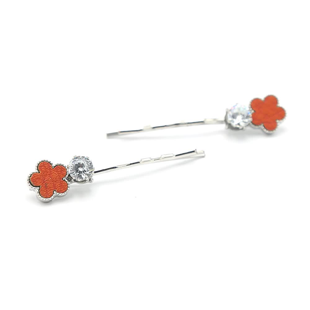 Women's Hair Pin & Clip - Orange, Women, Hair And Head Jewellery, Chase Value, Chase Value