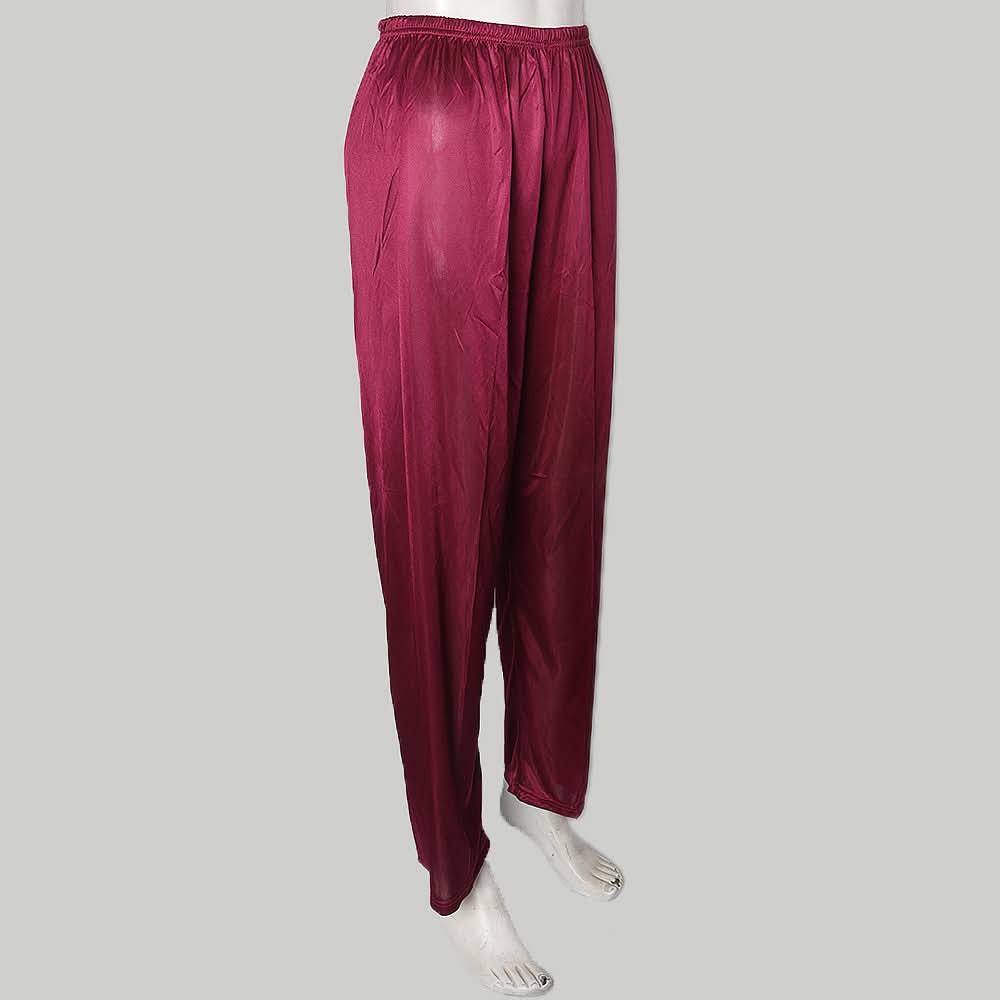 Women's Silk Pajama - Dark Purple, Women, Pants & Tights, Chase Value, Chase Value