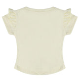 Girls Half Sleeves T-Shirt - Lemon, Kids, Girls T-Shirts, Chase Value, Chase Value