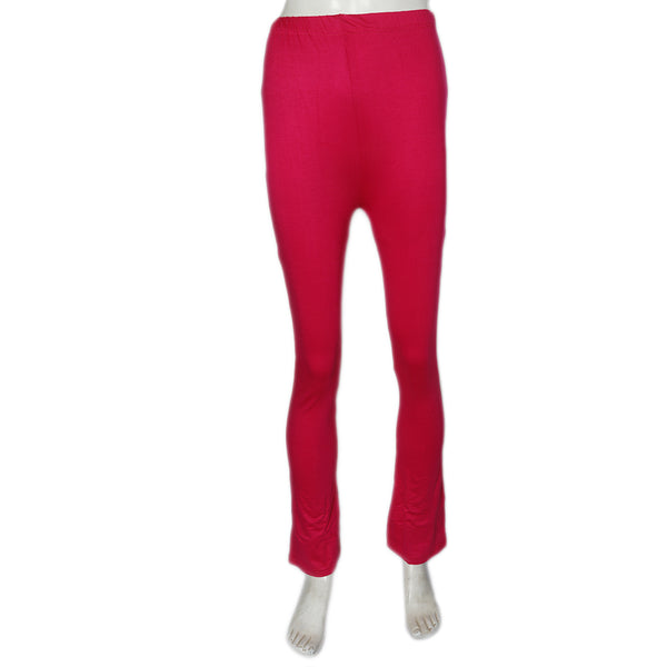 Women's Plain Bottom Trouser - Pink, Women, Pants & Tights, Chase Value, Chase Value
