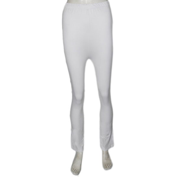Women's Plain Bottom Trouser - White, Women, Pants & Tights, Chase Value, Chase Value
