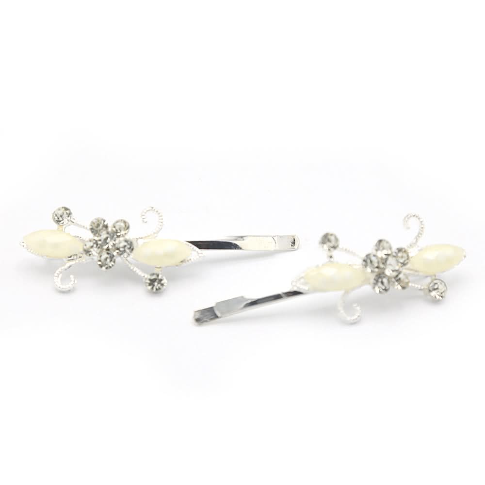Women's Hair Pin & Clip - White, Women, Hair And Head Jewellery, Chase Value, Chase Value