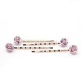 Women's Hair Pin & Clip - Purple, Women, Hair And Head Jewellery, Chase Value, Chase Value